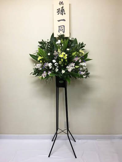スタンド生花1