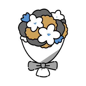 花束用紙・花包要員